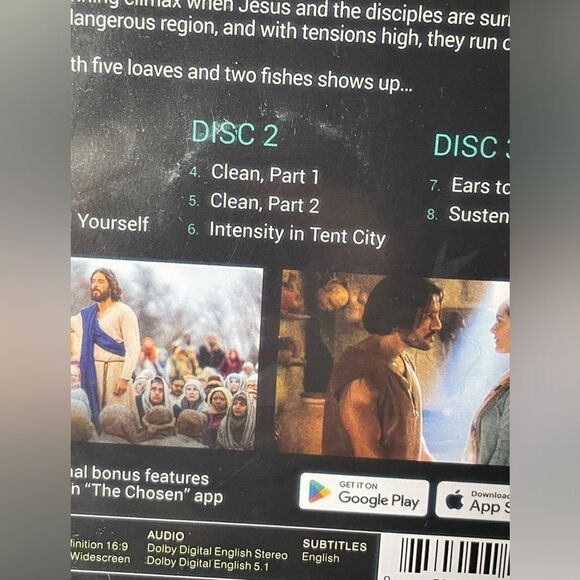 The Chosen Season 3 Brand New DVD Contains Three Discs - Picture 10 of 13